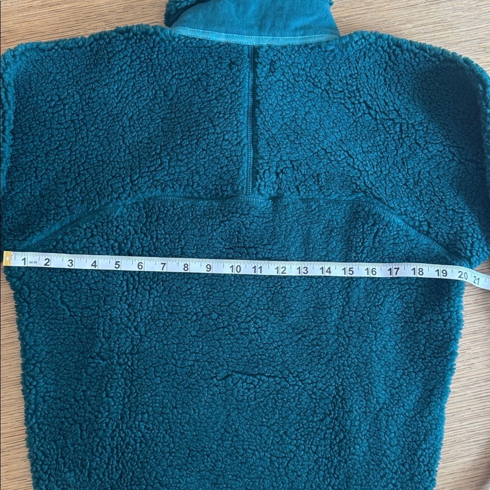Madhappy Fall Sherpa Half Zip in Pine Color, unisex - Picture 6 of 6